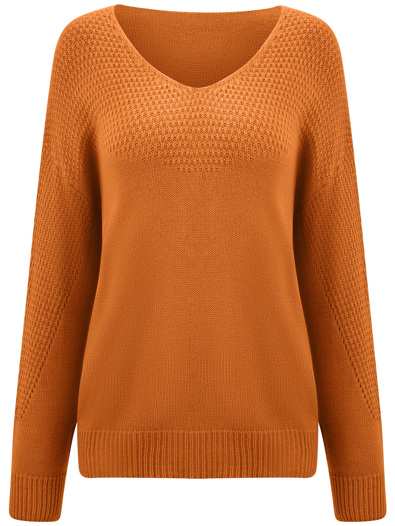 Women's V-neck Loose Trendy Women's Sweater