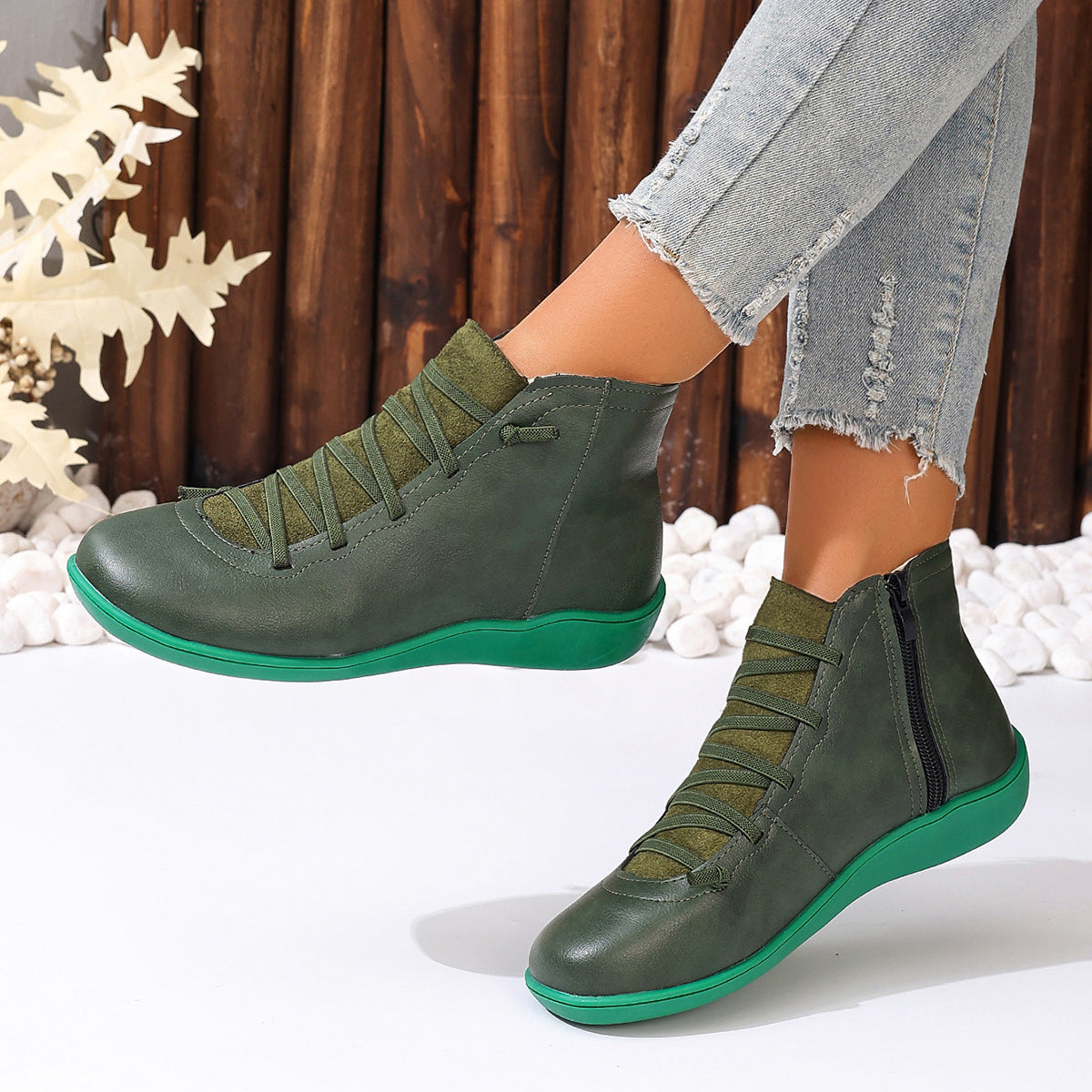 High Top Wild Short Boots Women's Casual
