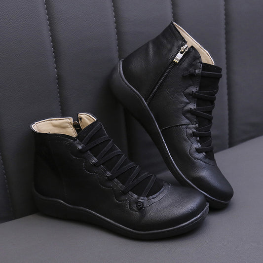High Top Wild Short Boots Women's Casual