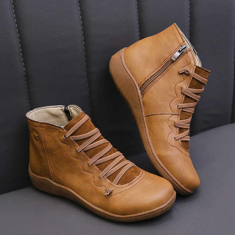 High Top Wild Short Boots Women's Casual